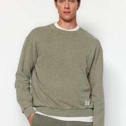 Trendyol Round Neck Cotton Sweatshirt-picture-14