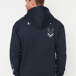 Trendyol Typography Printed Hooded Pullover Sweatshirt-picture-49