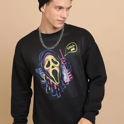 HIGHLANDER Graphic Printed Relaxed Fit Pullover-image-48