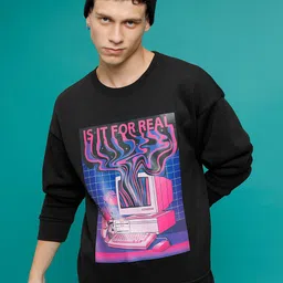 HIGHLANDER Graphic Printed Oversized Pullover-picture-34