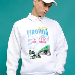 HIGHLANDER Graphic Printed Relaxed Pullover-image-74