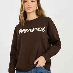 Styli Women Printed Sweatshirt-image-86