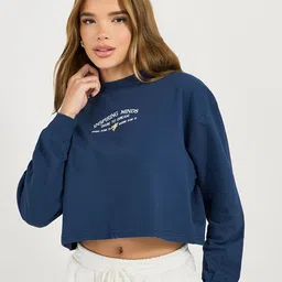 Styli Women Printed Sweatshirt-image-79