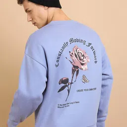 HIGHLANDER Graphic Printed Drop Shoulder Sleeves Oversized Sweatshirt-picture-32