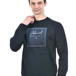Lawman pg3 Typography Printed Round Neck Pullover Sweatshirt-picture-54