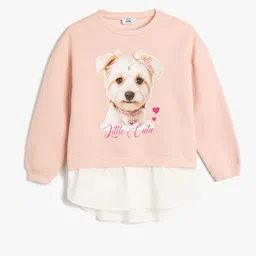 Koton Girls Printed Long Sleeves Sweatshirt-image-48