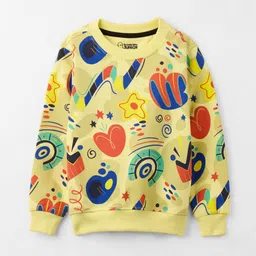 The Souled Store Boys Printed Pullover Sweatshirt-image-79