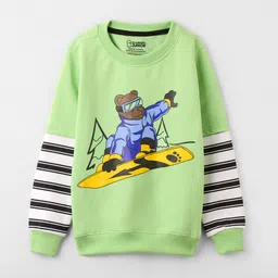 The Souled Store Boys Printed Sweatshirt-image-91