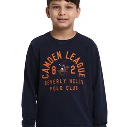 Beverly Hills Polo Club Boys Typography Printed Cotton Sweatshirt-picture-54