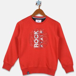 Monte Carlo Boys Typography Printed Sweatshirt-1