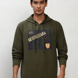 SHOWOFF Typography Printed Hooded Cotton Sweatshirt-image-57