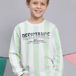 Monte Carlo Boys Typography Printed Pure Cotton Pullover-image-26
