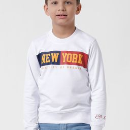 KATE & OSCAR Boys Printed Fleece Sweatshirt-image-95