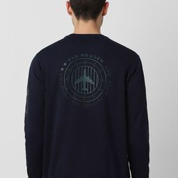 Van Heusen Sport Men Navy Blue Sweatshirt-image-63