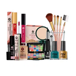NOY 15Pcs Marvel: Flawless Fusion Makeup Combo- For Stunning Beauty - Combo No. 516-51