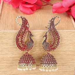 Anouk Contemporary Jhumkas Earrings-41