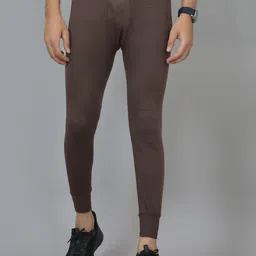UNDERLOOP Men Ribbed Mid-Rise Thermal Bottoms-picture-39