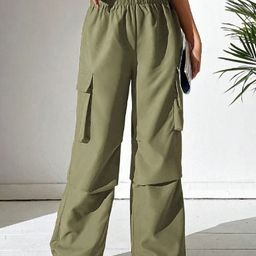 Next One Women Smart Loose Fit High-Rise Easy Wash Trousers-image-96