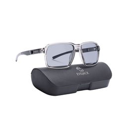 Eyejack Unisex Wayfarer Sunglasses with Polarised and UV Protected Lens-36