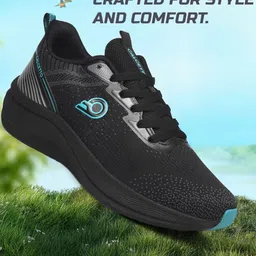 Calcetto Men Mesh Running Non-Marking Shoes-6
