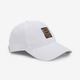 SPYKAR Men Brand Logo Cotton Baseball Cap-image-6