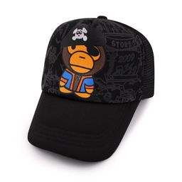 JENNA Boys Graphic Printed Baseball Cap-34