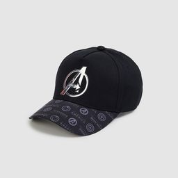 max Men Printed Pure Cotton Visor Cap-image-1