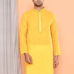 MAAHI FABS Men Thread Work Kurta-picture-0