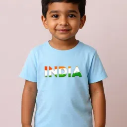 BLUSHES Kids Printed T-shirt-54
