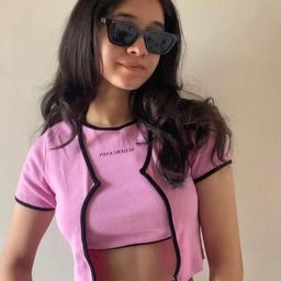 Sugercandy Print Top-16