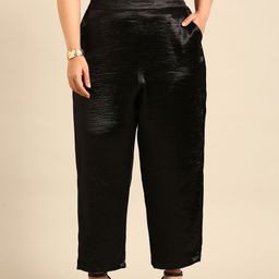 The Pink Moon Women Hammer Satin Pant-image-59