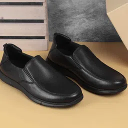 Mochi Men Leather Formal Slip-On Shoes-image-62