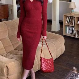 StyleCast x Revolte Bodycon Midi Dress-image-57