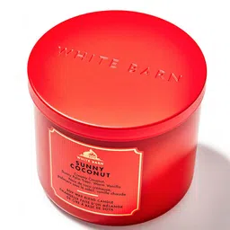 Bath & Body Works White Barn Sunny Coconut Soy Wax Blend 3-Wick Candle - 411 g-picture-36