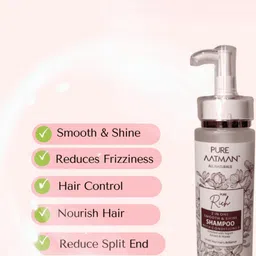 PURE AATMAN 2 In 1 Smooth & Shine Shampoo With Conditioner With Honey - 200 ml image 5
