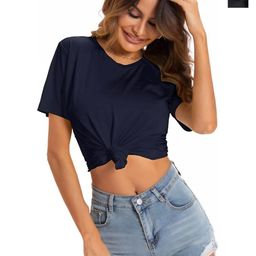 Diving Deep Women Dri-Blend Pack Of 2 Solid T-shirts-picture-24