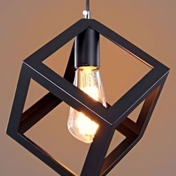 KINIS Modern and Unique Style Black Quirky Ceiling Lamp-11
