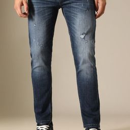 Banana Club Men Slim Fit Low Distress Light Fade Stretchable Jeans-image-69