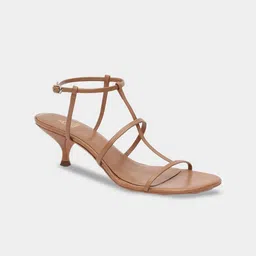 Tao Paris Women Leather Kitten Gladiators Heels-picture-17