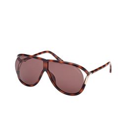 Tom Ford Men Shield Sunglasses with UV Protected Lens FT1197 65 53E Brown-image-11