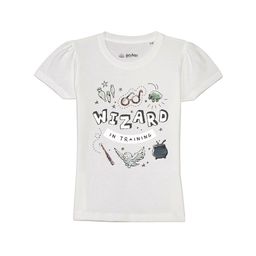 Harry Potter by Wear Your Mind Girls White Typography Printed Pure Cotton T-shirt-image-29