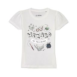 Harry Potter by Wear Your Mind Girls White Typography Printed Pure Cotton T-shirt-image-77