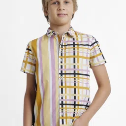 Jack & Jones Junior Boys Tartan Checked Cotton Casual Shirt-image-26
