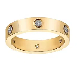 EL REGALO Stainless Steel Artificial Stone Finger Ring-32