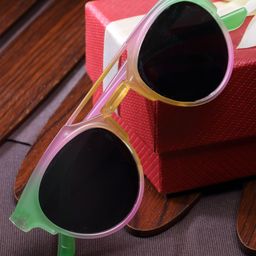 Stoln Unisex Kids Oval Sunglasses With UV Protected Lens 3537-E-20007698-91