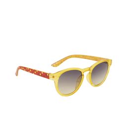 YK  Kids Purple Lens & Yellow Oval Sunglasses with UV Protected Lens YK-J7610-image-26