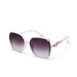 YourSpex Unisex Purple Gradient Lens & White Square Sunglasses with UV Protected Lens-5