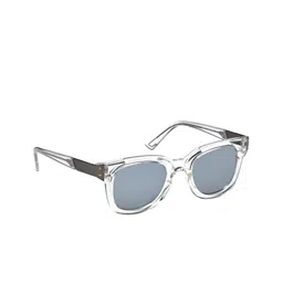 DIESEL Unisex Grey Lens & Black Rectangle Sunglasses with UV Protected Lens-DL0232 49 26C-12