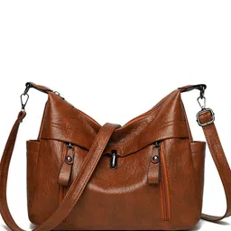 DressBerry PU Structured Sling Bag-13