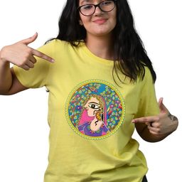 Tedhi Medhi Family Women Graphic Printed Round Neck Cotton T-shirt-image-86